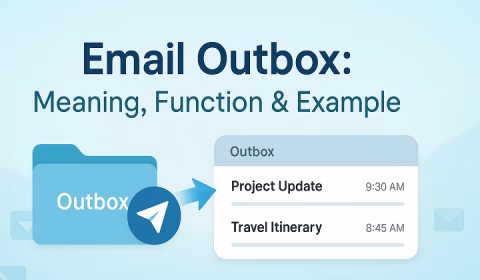 what is an outbox in email